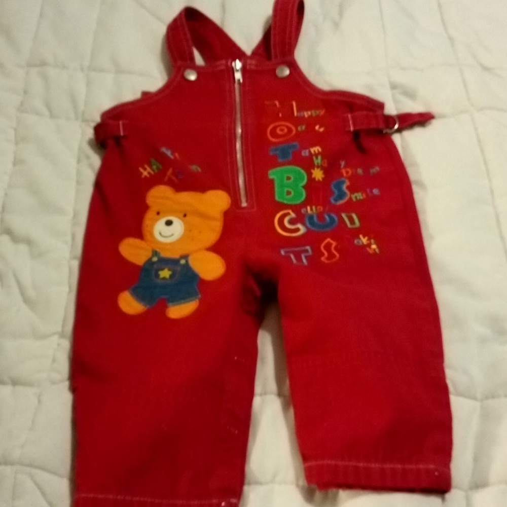 Adorable Infant Overalls.
